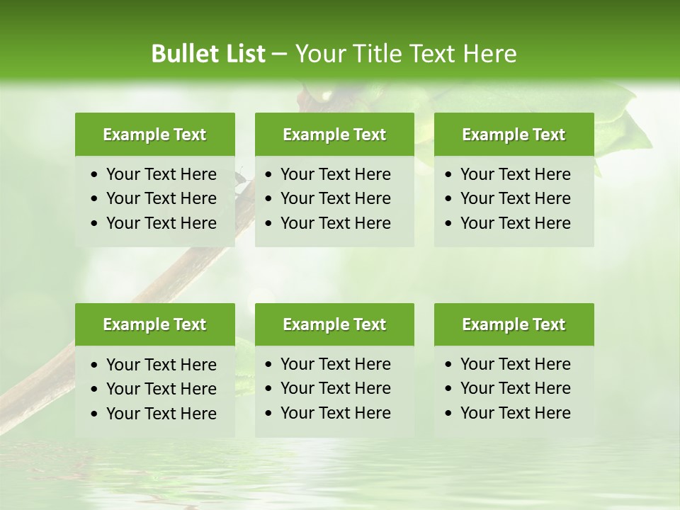 Fre H Ladybug Blur PowerPoint Template