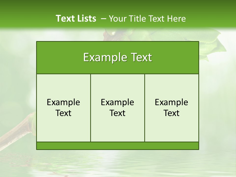 Fre H Ladybug Blur PowerPoint Template