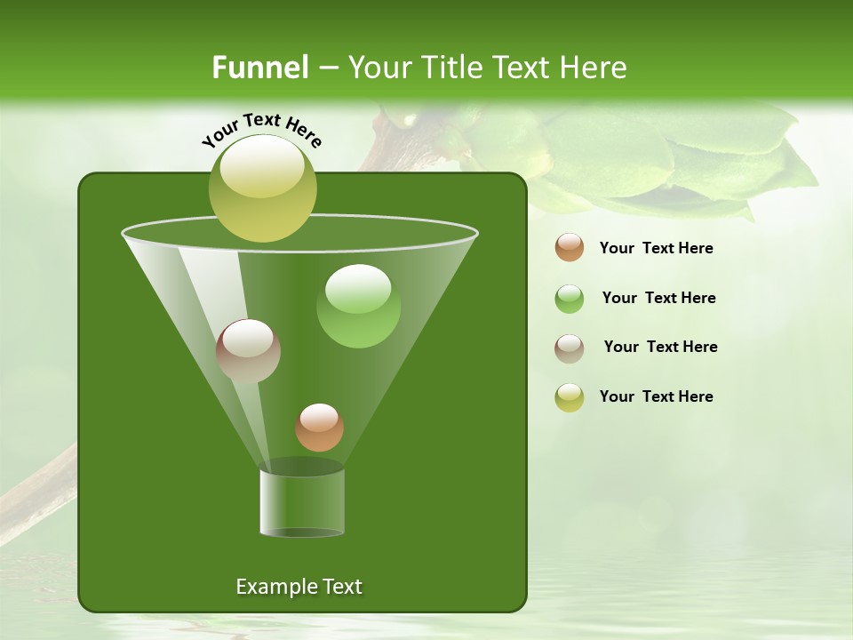 Fre H Ladybug Blur PowerPoint Template