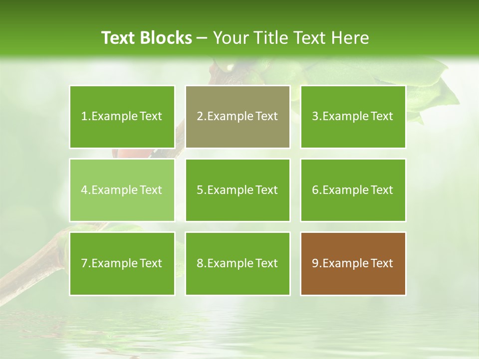 Fre H Ladybug Blur PowerPoint Template