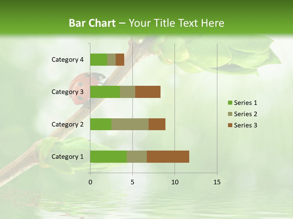 Fre H Ladybug Blur PowerPoint Template