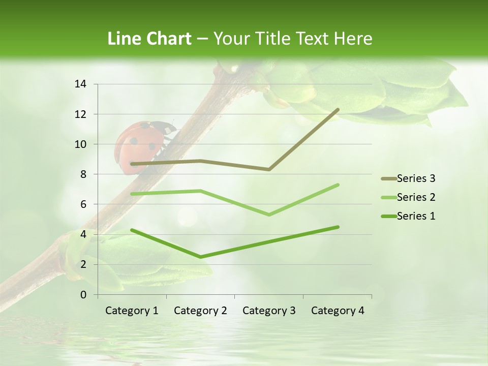 Fre H Ladybug Blur PowerPoint Template