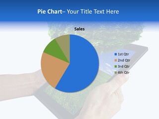 Object Display Leaf PowerPoint Template