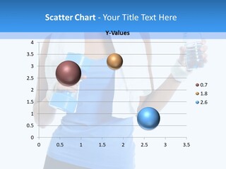 Training White Background Dumbbell PowerPoint Template