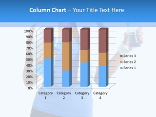 Training White Background Dumbbell PowerPoint Template