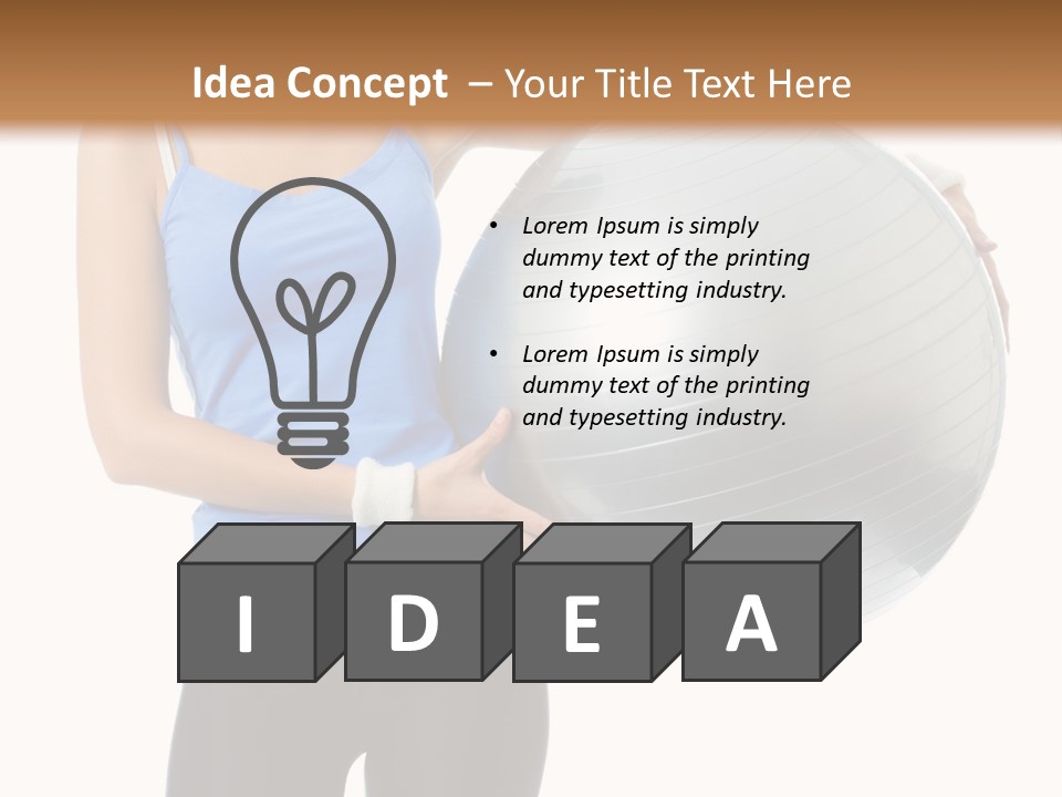 Fit Ingle Relax PowerPoint Template