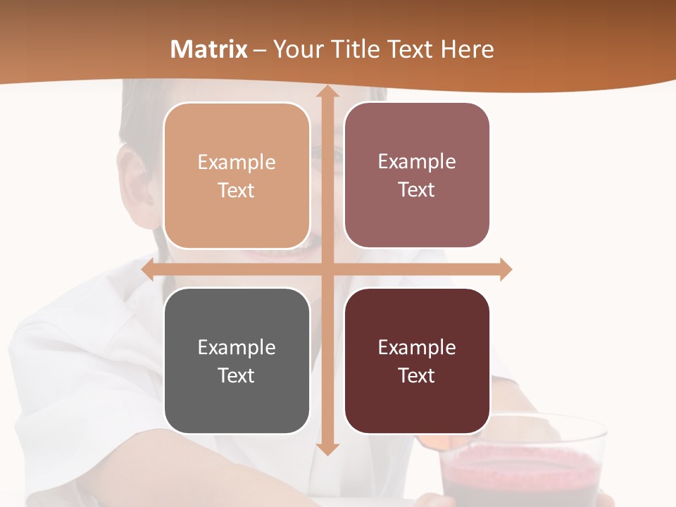 Cup White Beetroot PowerPoint Template