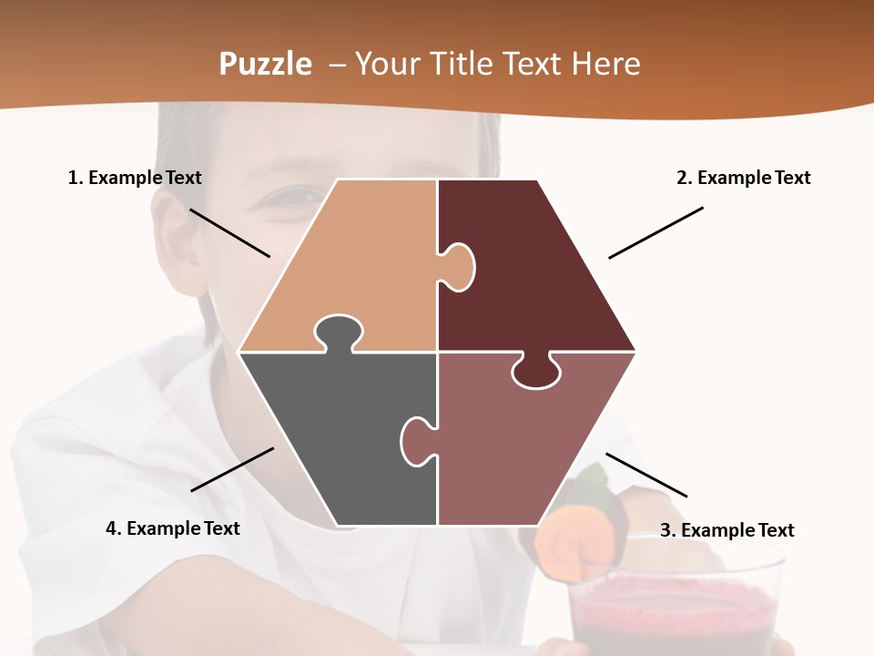 Cup White Beetroot PowerPoint Template