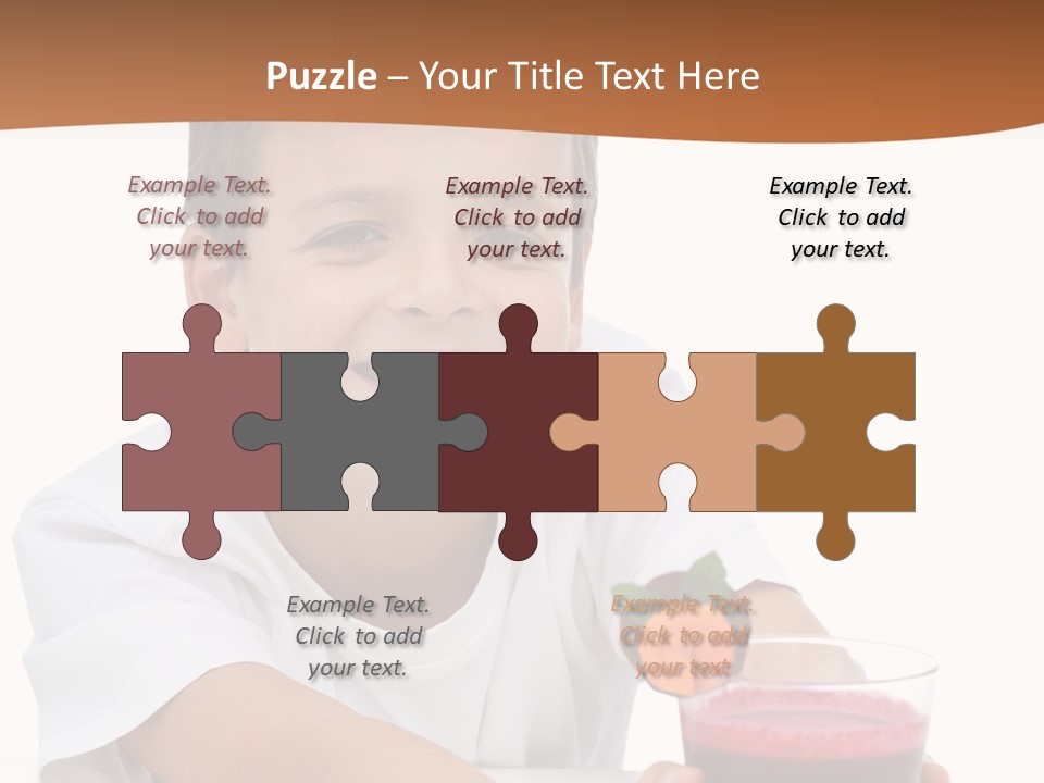 Cup White Beetroot PowerPoint Template