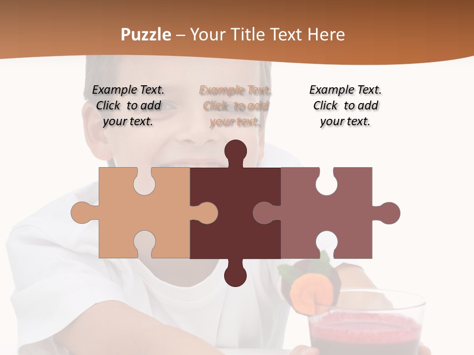 Cup White Beetroot PowerPoint Template