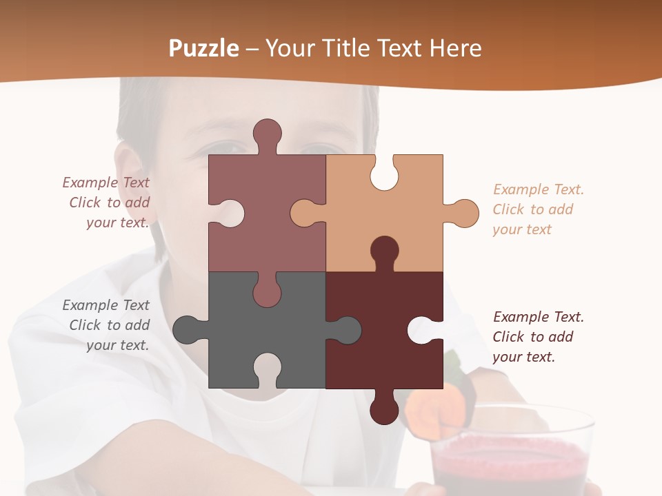 Cup White Beetroot PowerPoint Template