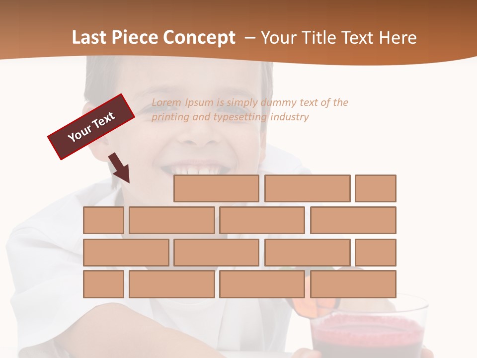 Cup White Beetroot PowerPoint Template