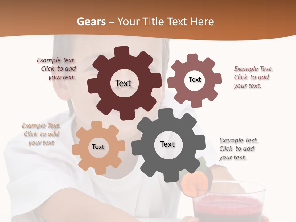 Cup White Beetroot PowerPoint Template