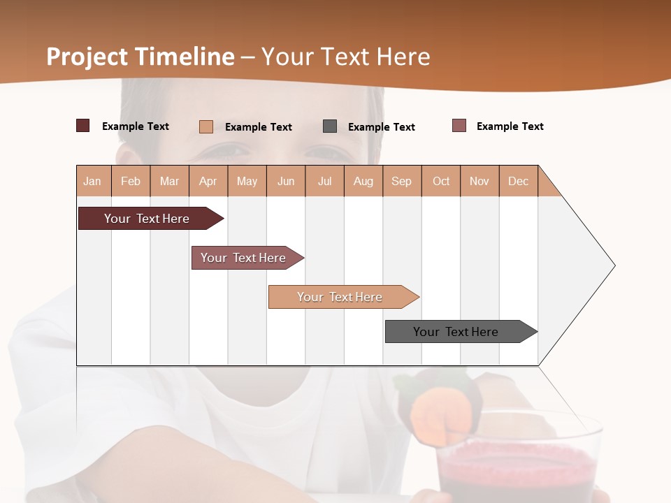 Cup White Beetroot PowerPoint Template