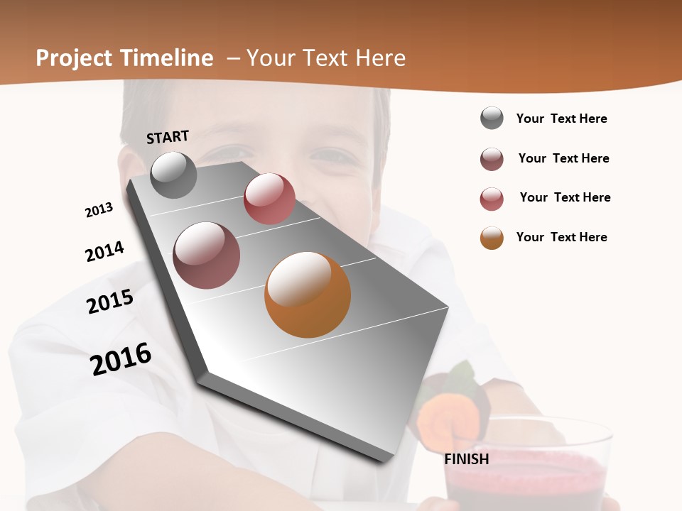 Cup White Beetroot PowerPoint Template