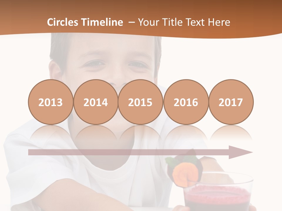 Cup White Beetroot PowerPoint Template