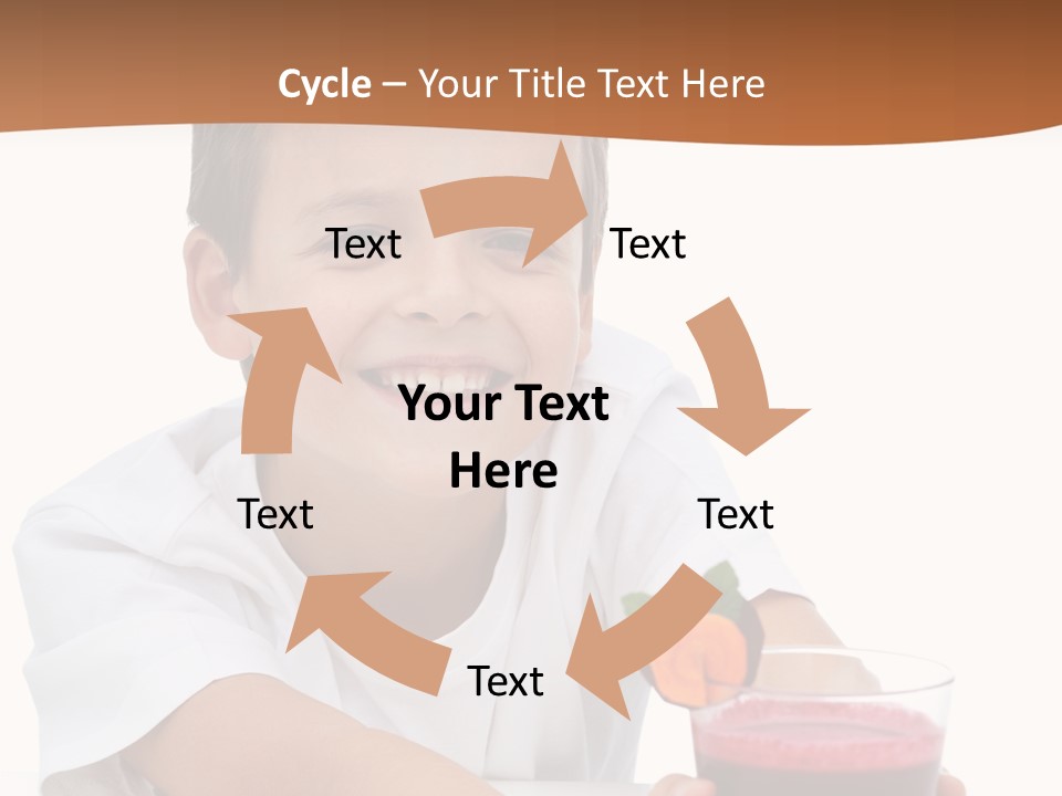 Cup White Beetroot PowerPoint Template