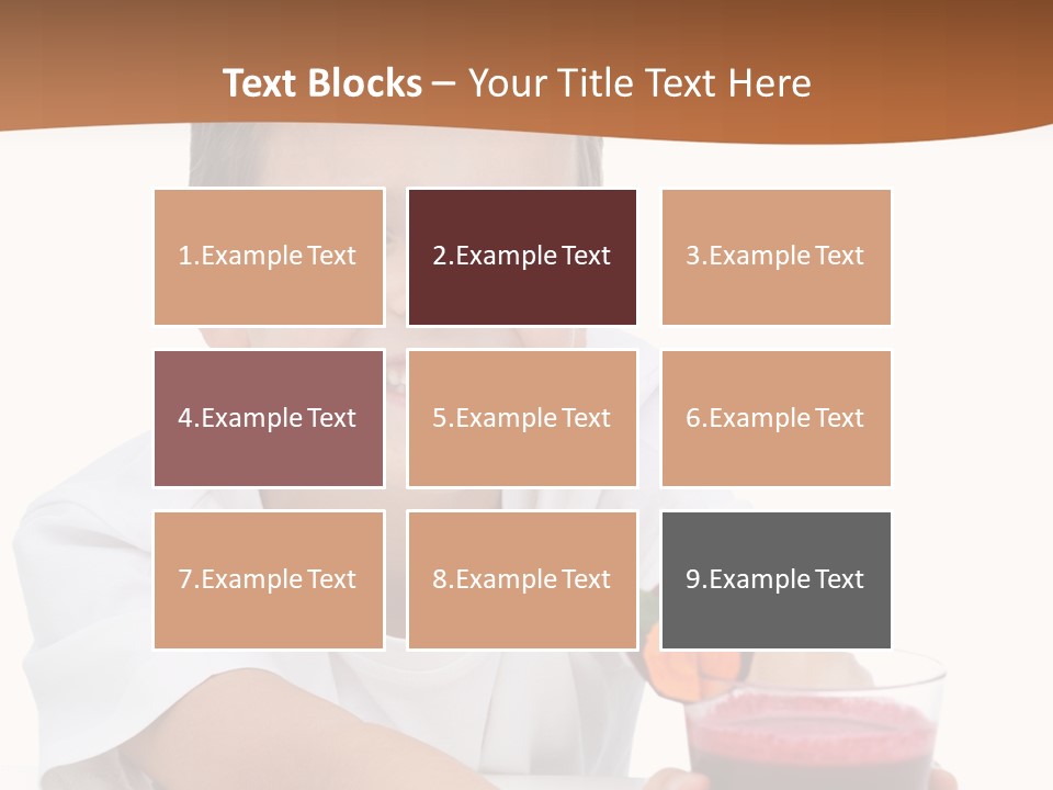 Cup White Beetroot PowerPoint Template