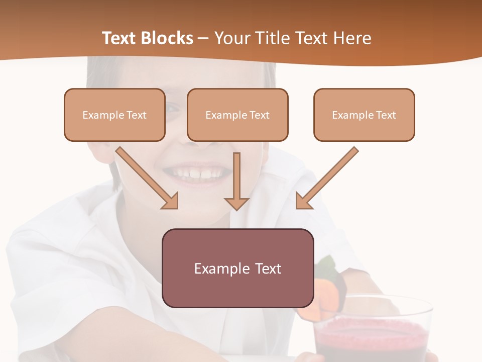 Cup White Beetroot PowerPoint Template