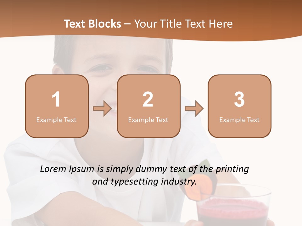 Cup White Beetroot PowerPoint Template