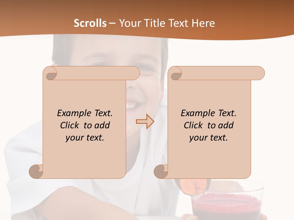 Cup White Beetroot PowerPoint Template