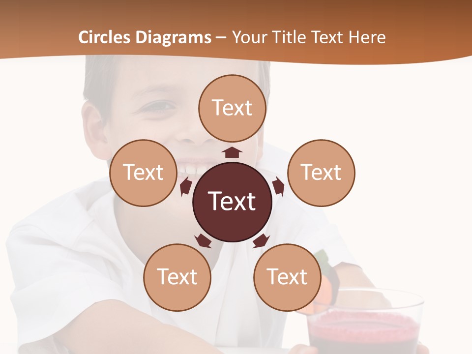 Cup White Beetroot PowerPoint Template