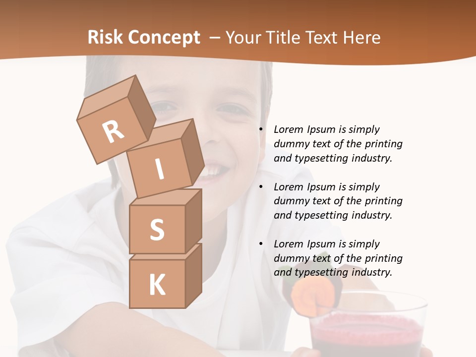 Cup White Beetroot PowerPoint Template