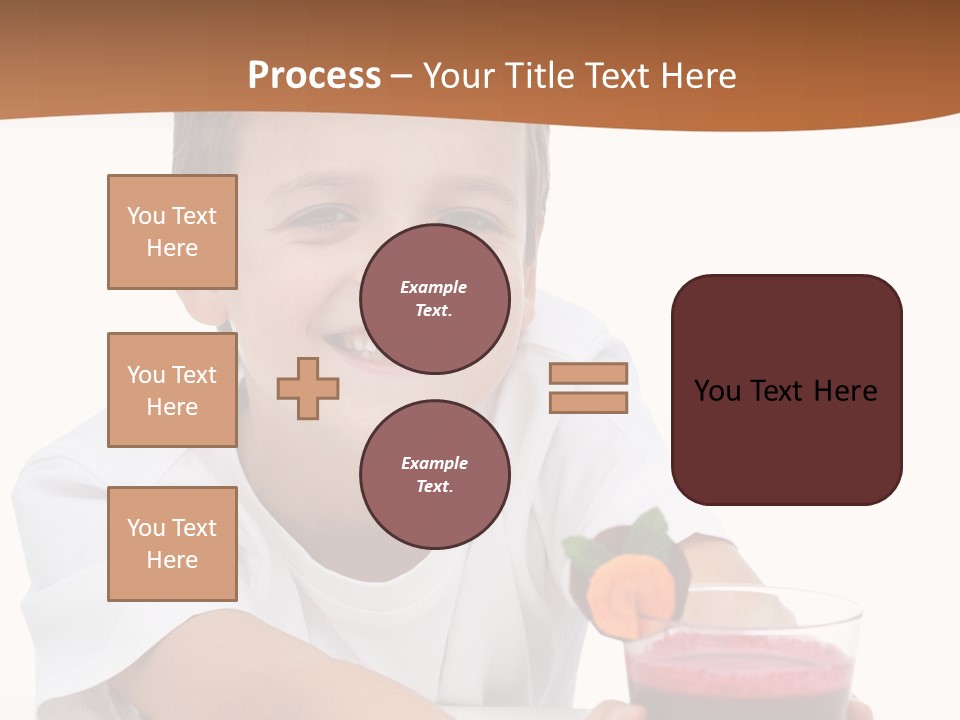 Cup White Beetroot PowerPoint Template