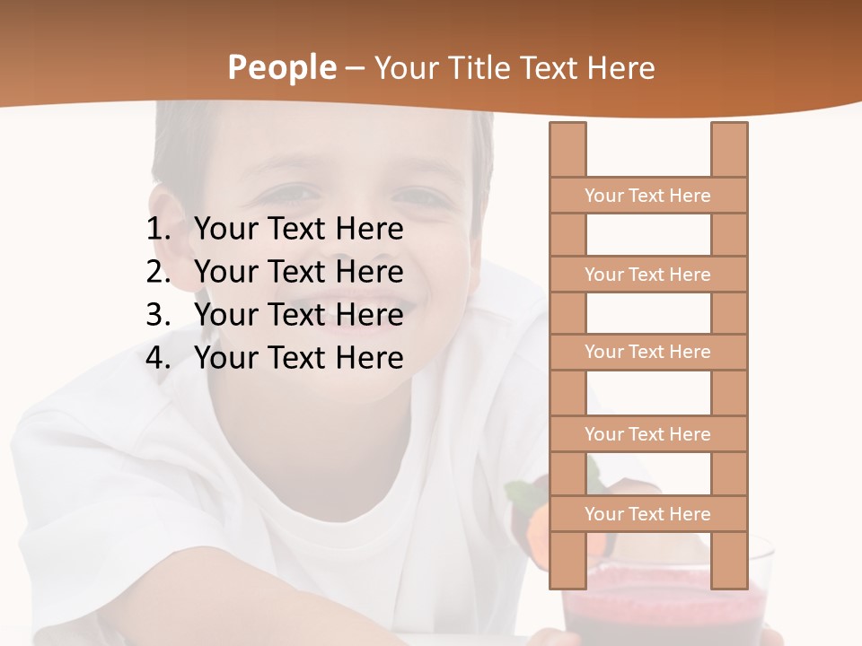 Cup White Beetroot PowerPoint Template