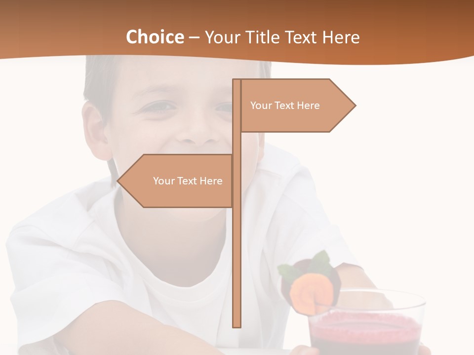 Cup White Beetroot PowerPoint Template