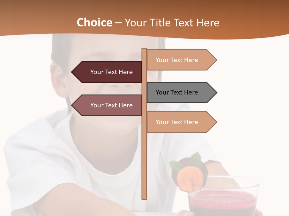 Cup White Beetroot PowerPoint Template