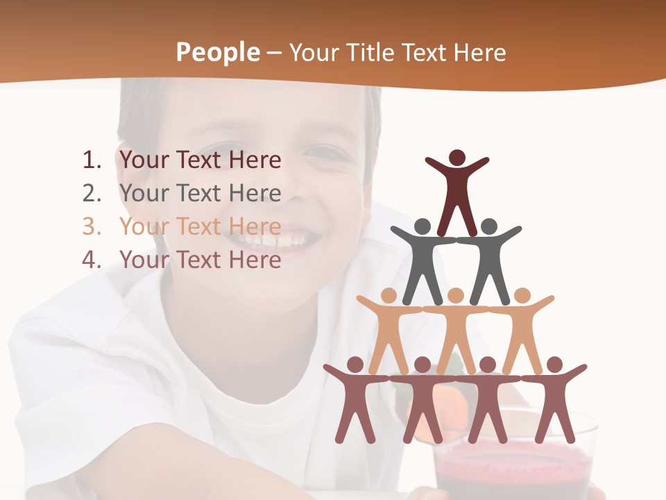 Cup White Beetroot PowerPoint Template