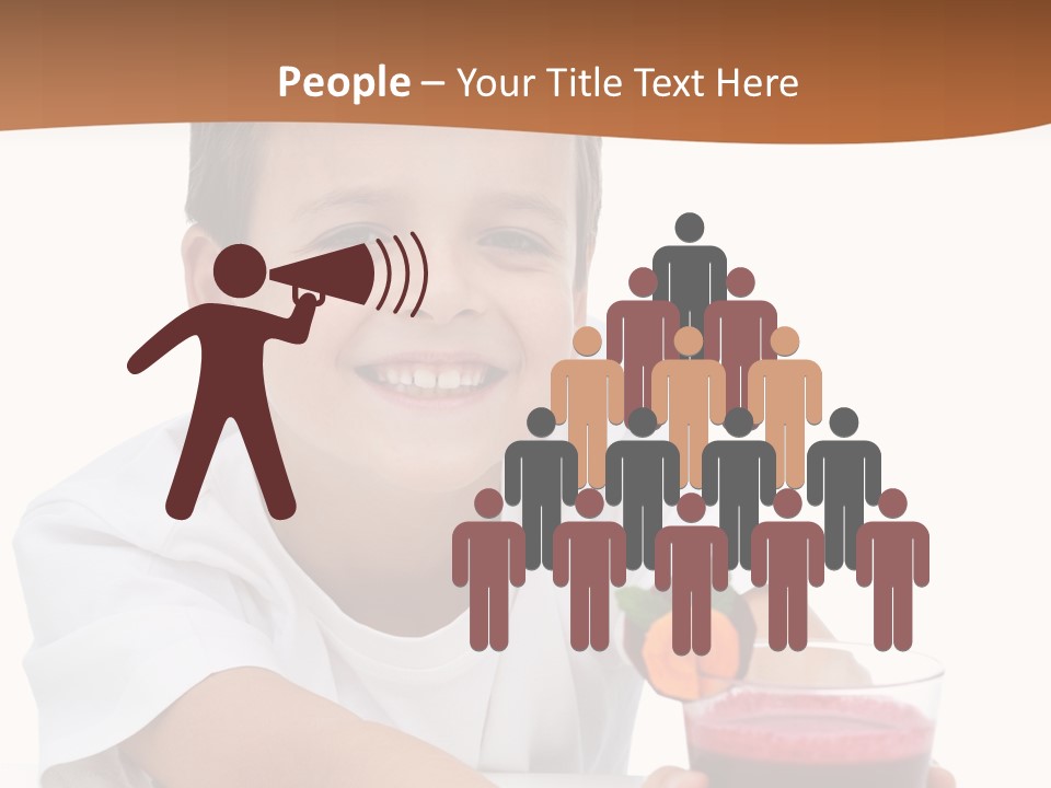 Cup White Beetroot PowerPoint Template