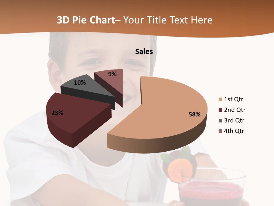 Cup White Beetroot PowerPoint Template