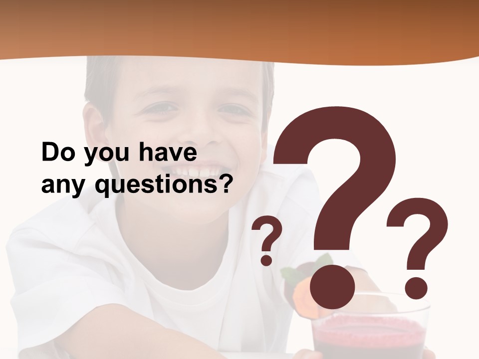 Cup White Beetroot PowerPoint Template