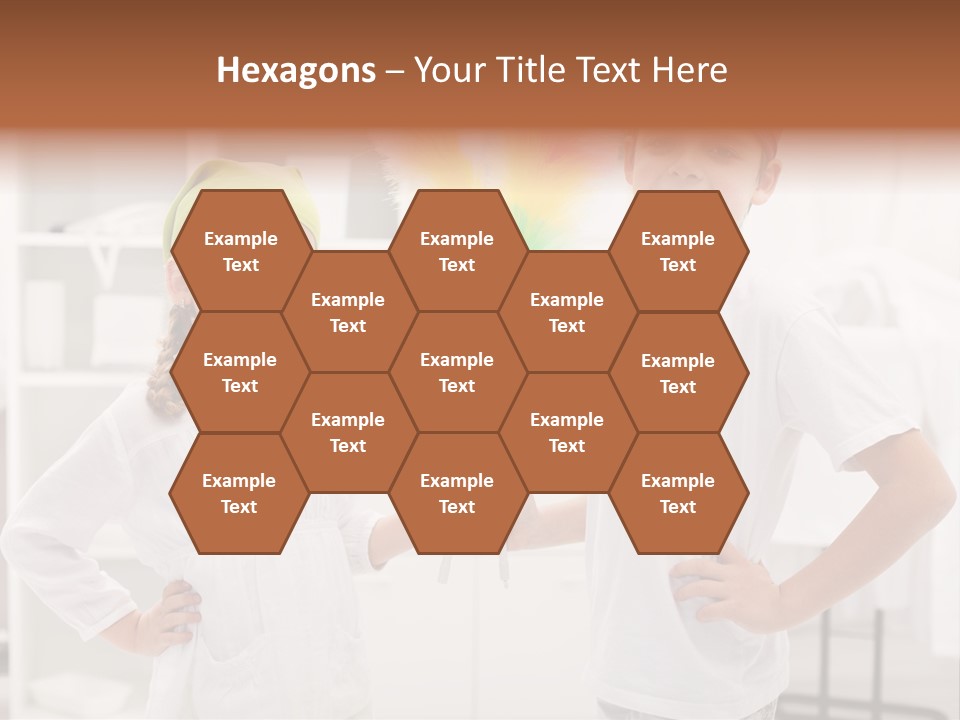 Mop Holding Cleaner PowerPoint Template