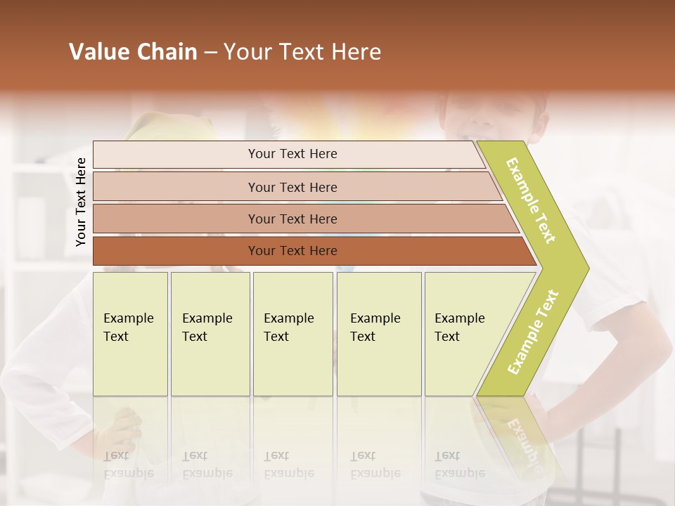 Mop Holding Cleaner PowerPoint Template