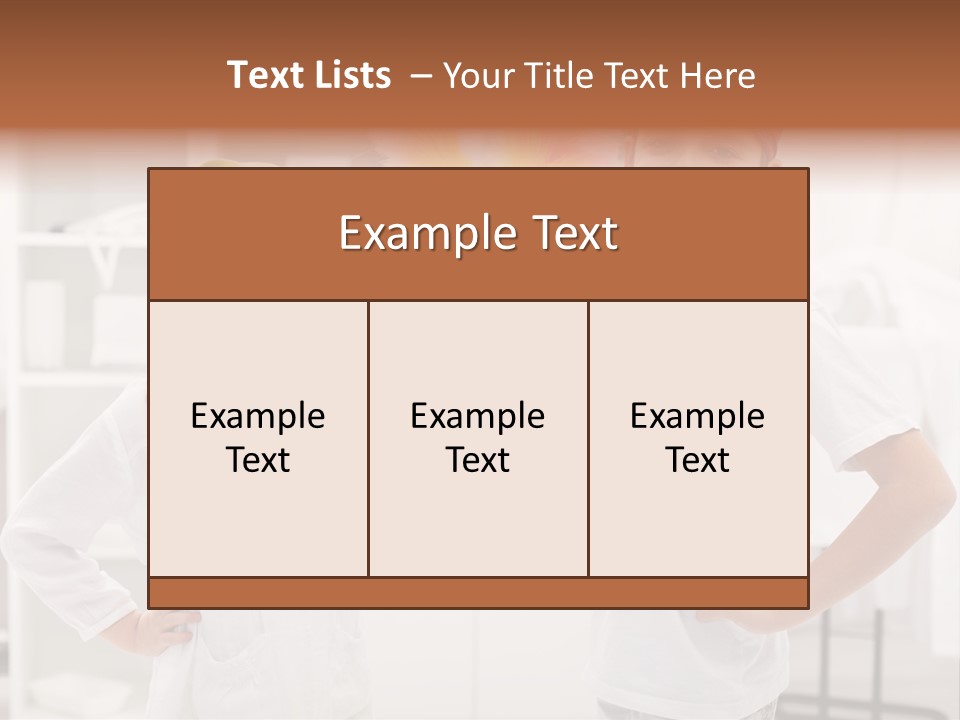 Mop Holding Cleaner PowerPoint Template
