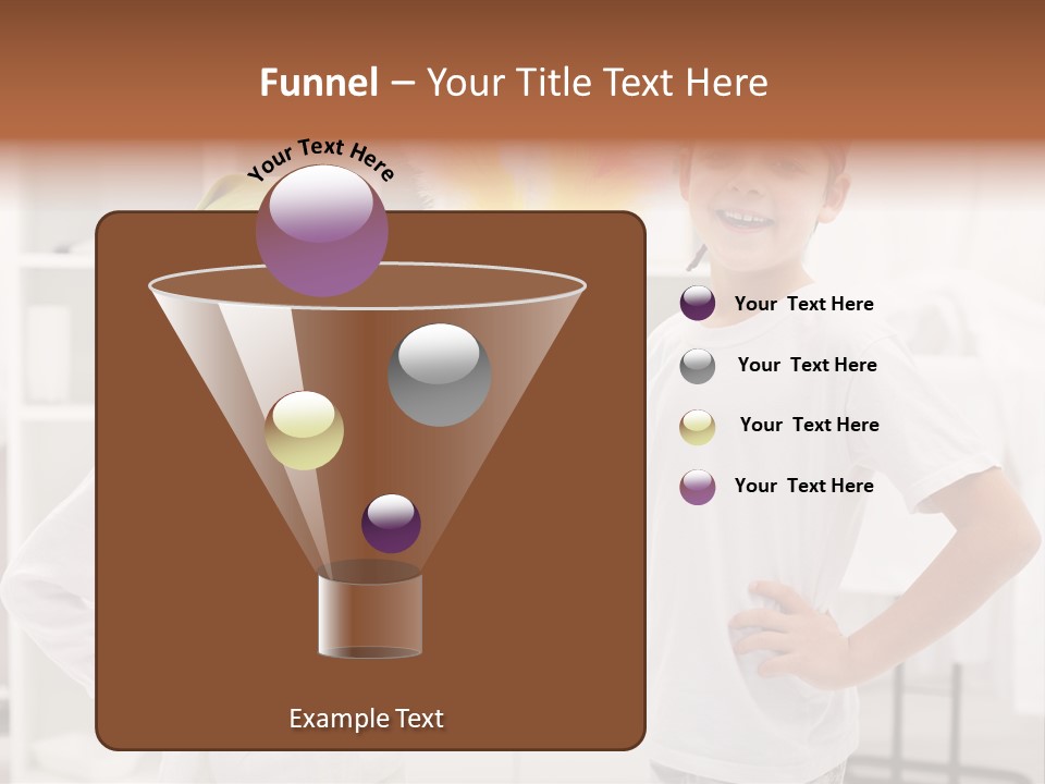 Mop Holding Cleaner PowerPoint Template