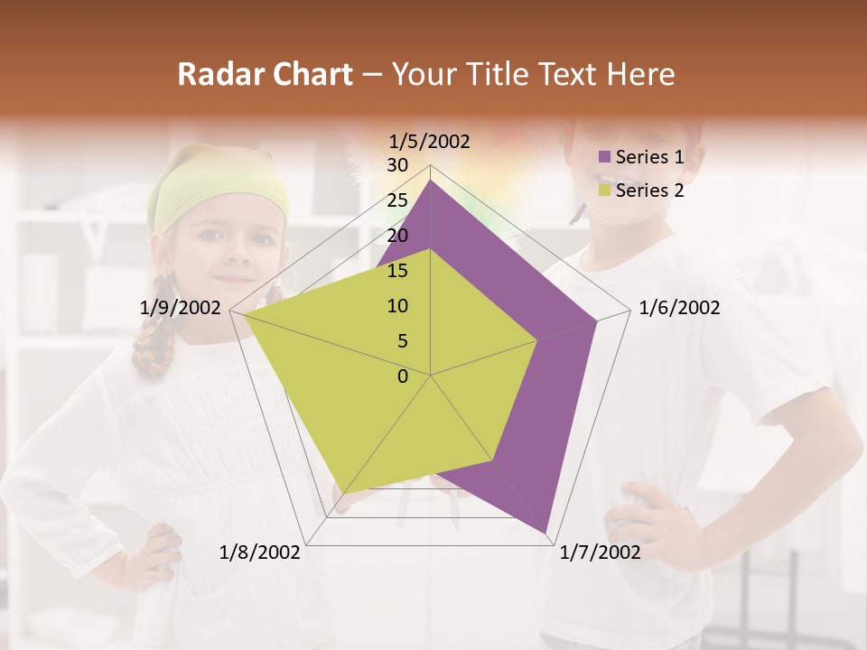 Mop Holding Cleaner PowerPoint Template
