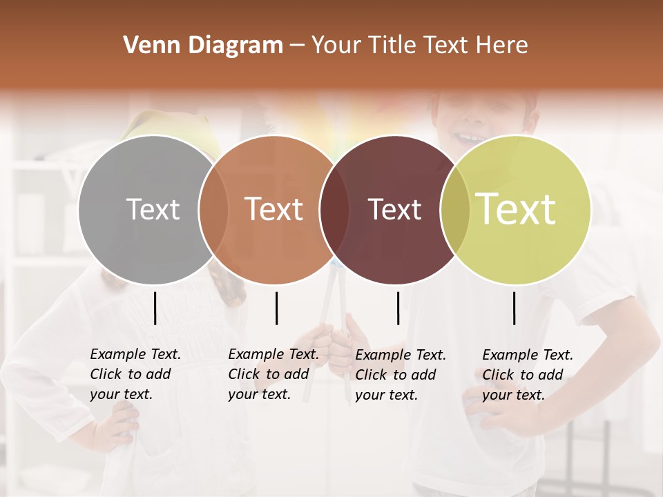 Mop Holding Cleaner PowerPoint Template