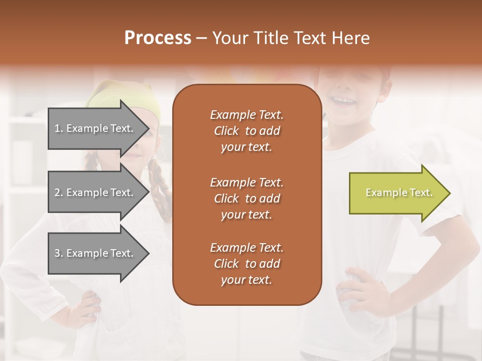 Mop Holding Cleaner PowerPoint Template