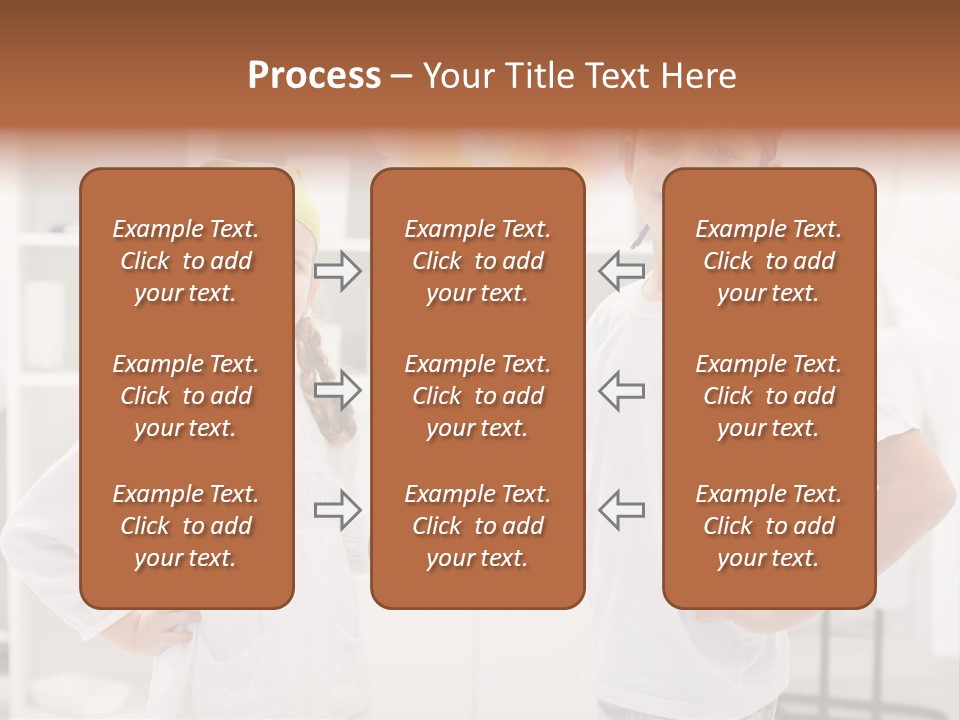 Mop Holding Cleaner PowerPoint Template