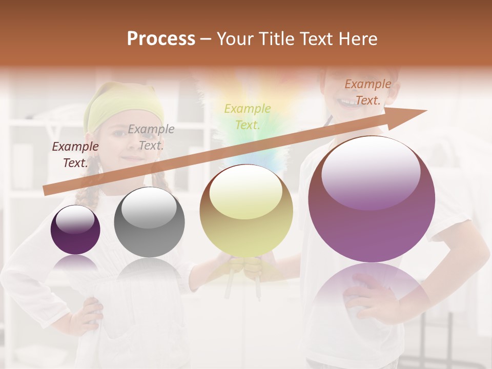 Mop Holding Cleaner PowerPoint Template