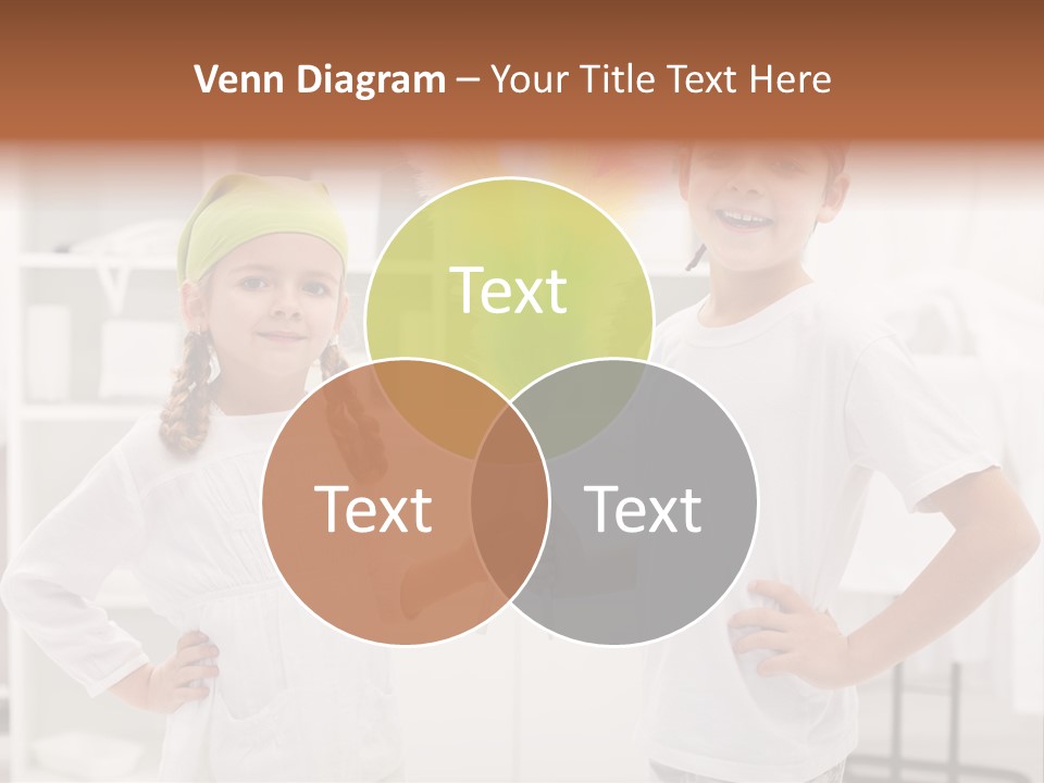 Mop Holding Cleaner PowerPoint Template