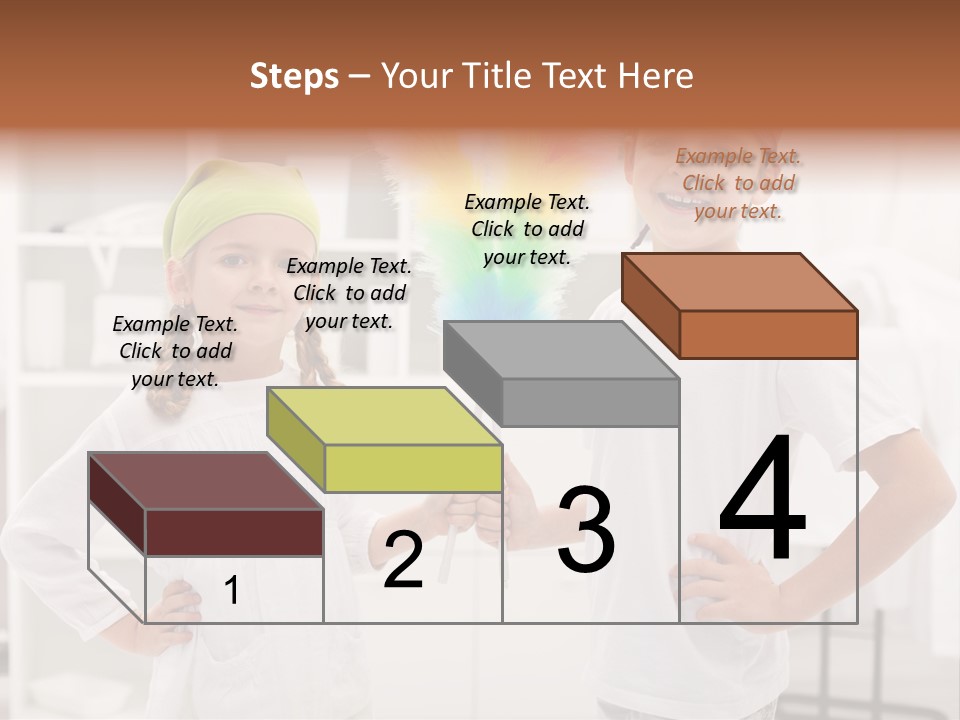 Mop Holding Cleaner PowerPoint Template