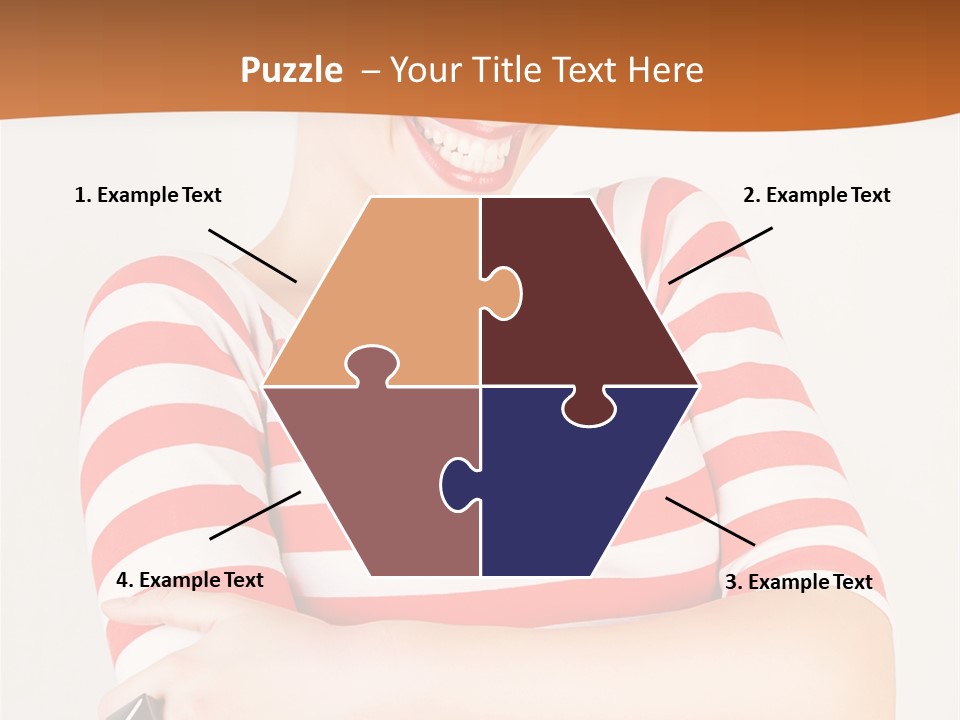 Stars T Shirt Haircut PowerPoint Template