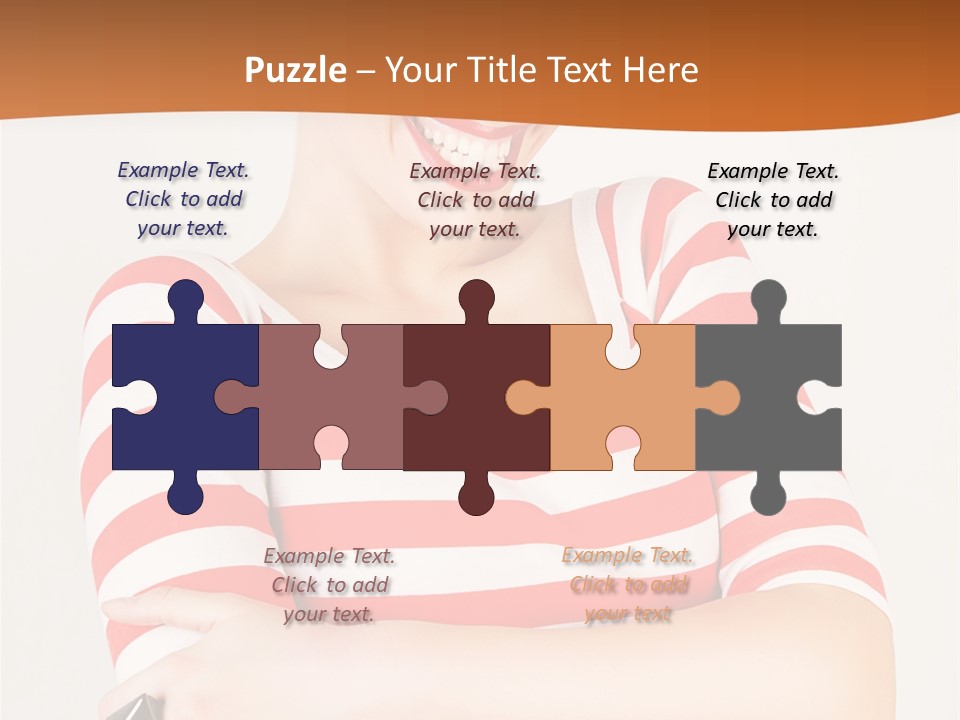 Stars T Shirt Haircut PowerPoint Template