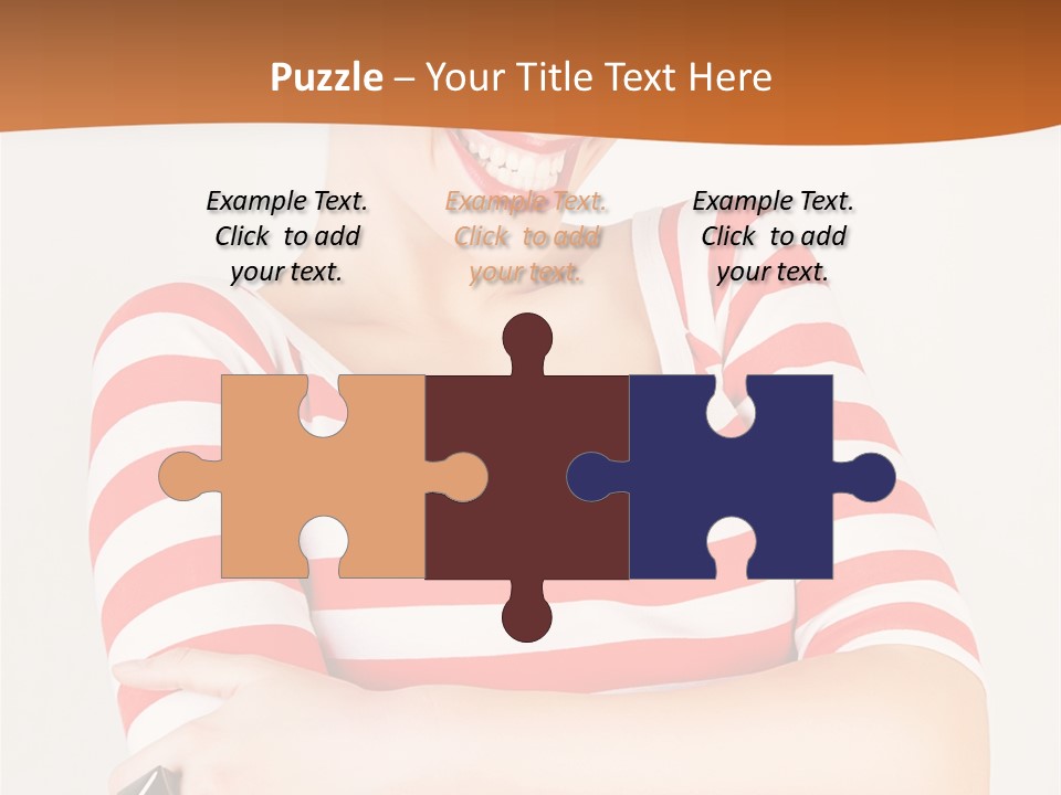 Stars T Shirt Haircut PowerPoint Template