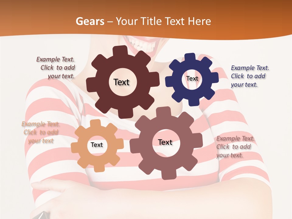 Stars T Shirt Haircut PowerPoint Template